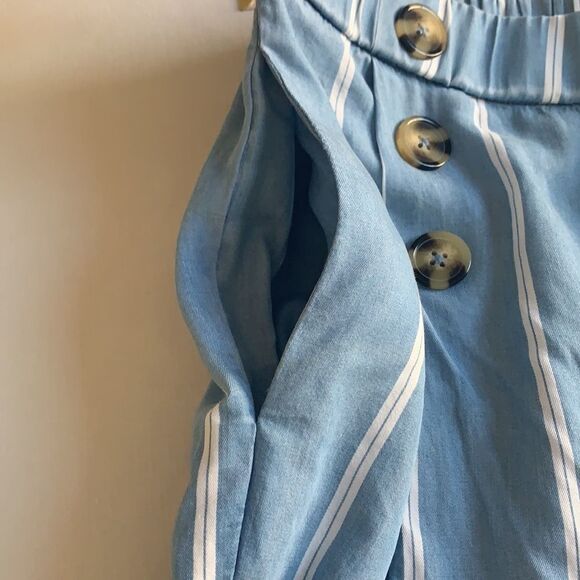 Appraisal NWT stripped cropped trouser pants size medium - Picture 6 of 8